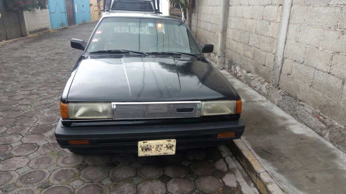 Policía de Zacatelco recupera vehículo robado